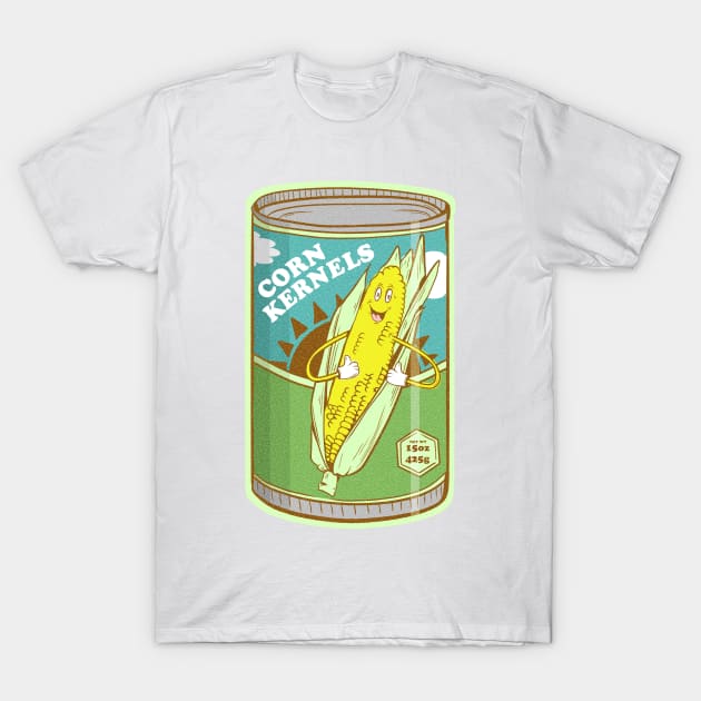 Tin of sweetcorn T-Shirt by mailboxdisco